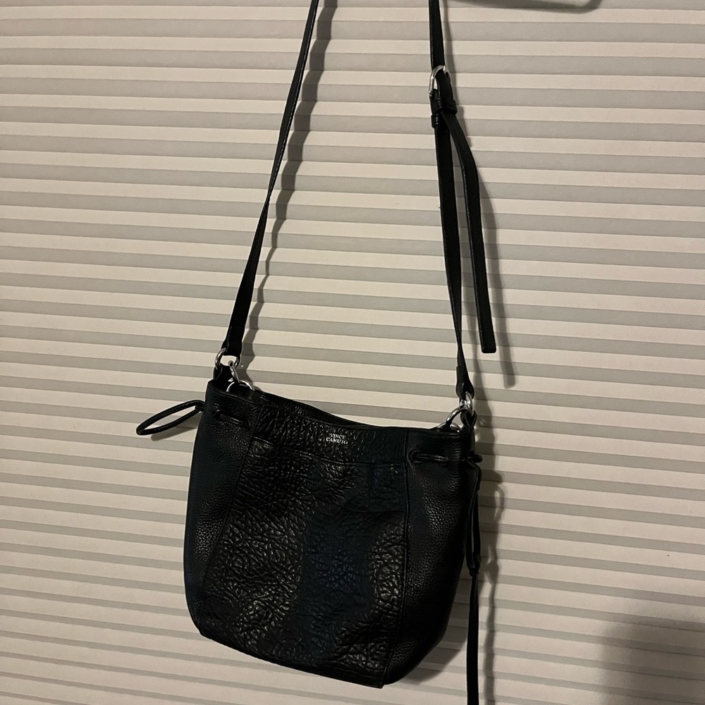 Vince Comuto Black Leather Purse in excellent condition.